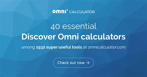 omni calculator|Omni Calculator’s handbook for calculatorians © — Omni .